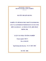 luận văn nghiên cứu bệnh do trực khuẩn escherichia coli và clostridium perfringens gây ra ở đà điểu giai đoạn 1 18 tháng tuổi, biện pháp phòng trị