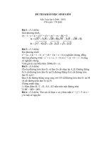 de thi khao sat hsg lop9 mon toan