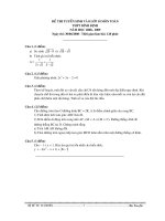 Dethi_Dapan_ Tuyen sinh vao 10 - Mon Toan