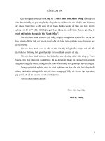 Phân tích hiệu quả hoạt động sản xuất kinh doanh tại công ty trách nhiệm hữu hạn phân bón xanh đồng, huyện cư jut, tỉnh đăk nông