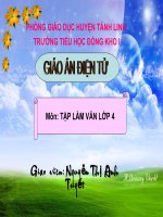 LUYEN TAP XAY DUNG DOAN VAN KE CHUYEN