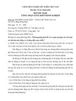 Giải bài toán dao động và mạch điện bằng giản đồ véc tơ