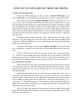 công tác xây dựng đội ngũ trong nhà trường