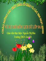 bài 27 tiết 36: cuộc kháng chiến toàn quốc chốngthựcdân Pháp kết thúc (1953-1954)