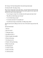 Hướng dẫn để viết một kế hoạch kinh doanh