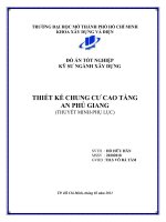 thiết kế chung cư cao tầng an phú giang