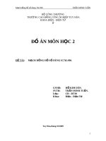 đồ án mạch đồng hồ số IC74LS90.