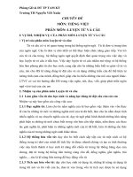 CHUYEN DE LUYEN TU VA CAU