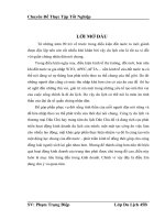 Báo cáo thực tập tốt nghiệp ở trung tâm du lịch Dân Chủ