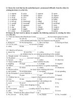 ĐỀ THI HSG TỈNH ANH9+ĐÁP ÁN