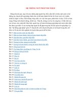 HỆ THỐNG NGỮ PHÁP THI TOEIC