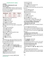 Bài Tập Về Unit 15 (Grade 10)