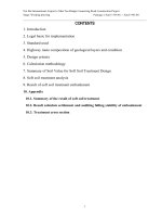 THuyết minh tính toán xử lý nền đất yếu