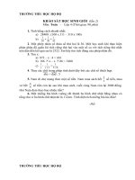 De thi khao sat HSG lop 4- vong 2