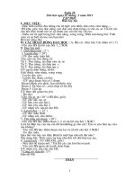 DE KIEM TRA DINH KI LAN 3