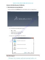Giáo trình solidworks cơ bản