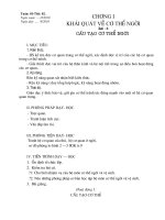 Bai 2. Cau tao co the nguoi