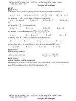 Đề kiểm tra 1 tiết Đại số 8 năm hoc210-2011