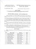 Danh sách GVG Huyện 10-11