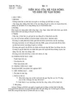 Bai 11. Tien hoa cua he van dong Ve sinh he van dong