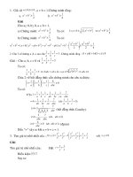 bất đẳng thức có giải