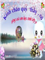 TÁC DỤNG  CỦA CON NGƯỜI ĐẾN MÔI TRƯỜNG