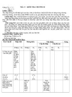 kiem chuong II hinh hoc dap an va bieu  điểm