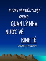 Một số vấn đề về quản lý nhà nước