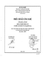 hoàn thiện công nghệ chế tạo động cơ điện phòng nổ