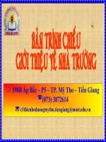 Giới thiệu chung về trường Thiên Hộ Dương