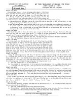 HSG Tính Bắc Giang