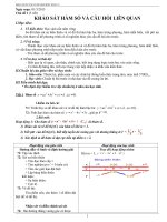 GIÁO ÁN ÔN TẬP CUỐI NĂM MÔN TOÁN 12