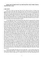 MỘT SỐ BIỆN PHÁP TẠO MÔI TRƯỜNG THÂN THIỆN TRONG TRƯỜNG MẪU GIÁO