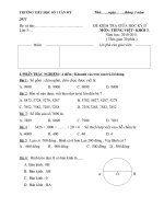 DE KIÊM TRA GIUA HK2 TOÁN 3