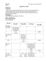 Tiết 28 Kiêm tra 1 tiết
