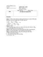 kiểm tra hóa 8-tiết 53 (ma trận mới)