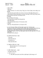 Bai 10. Hoat dong cua co