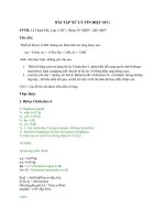 Exam Final DSP Bài Tập Xử Lý Tín Hiệu Số Cuối Kỳ