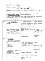 Anh Văn: LET’S LEARN