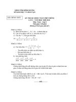 Đề thi Olympic Toán 8 Bình Dương(09-10)