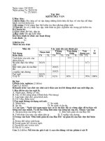 Kiểm tra 1T ngữ văn 7 Kì 2