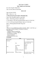 Bài tập cá nhân môn nghiên cứu marketing