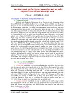 Phương pháp phân tích và đo lường rủi ro trên thị trường chứng khoán Việt Nam