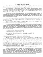 Sáng kiến kinh nghiệm biện pháp để đổi mới phương pháp dạy học môn vật lý ở  Trường THCS