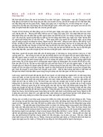 Bàn về cách mở đầu của truyện cổ tích