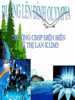 đường lên đỉnh olympia