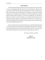 đồ án kỹ thuật điều khiển tự động Thiết kế mạng Profibus DP cho hệ thống xử lý nước thải tại nhà máy Thụy Vân khu công nghiệp thành phố Việt Trì.