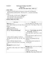 Giáo án Phụ đạo 2-Tuần 27