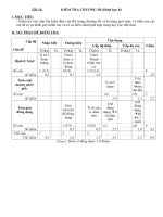 Ktra chương III Hình học 8. (2 đề có ma trận + ĐA)