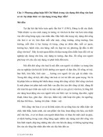 Phương pháp luận Hồ Chí Minh trong xây dựng đời sống văn hoá cơ sở. Sự nhận thức và vận dụng trong thực tiễn?